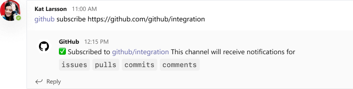 microsoft teams notification github action